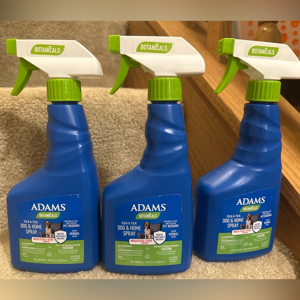 Adams Botanicals Dog & Home Spray new x3